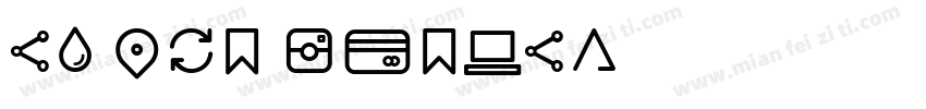 sF Pro Icons字体转换